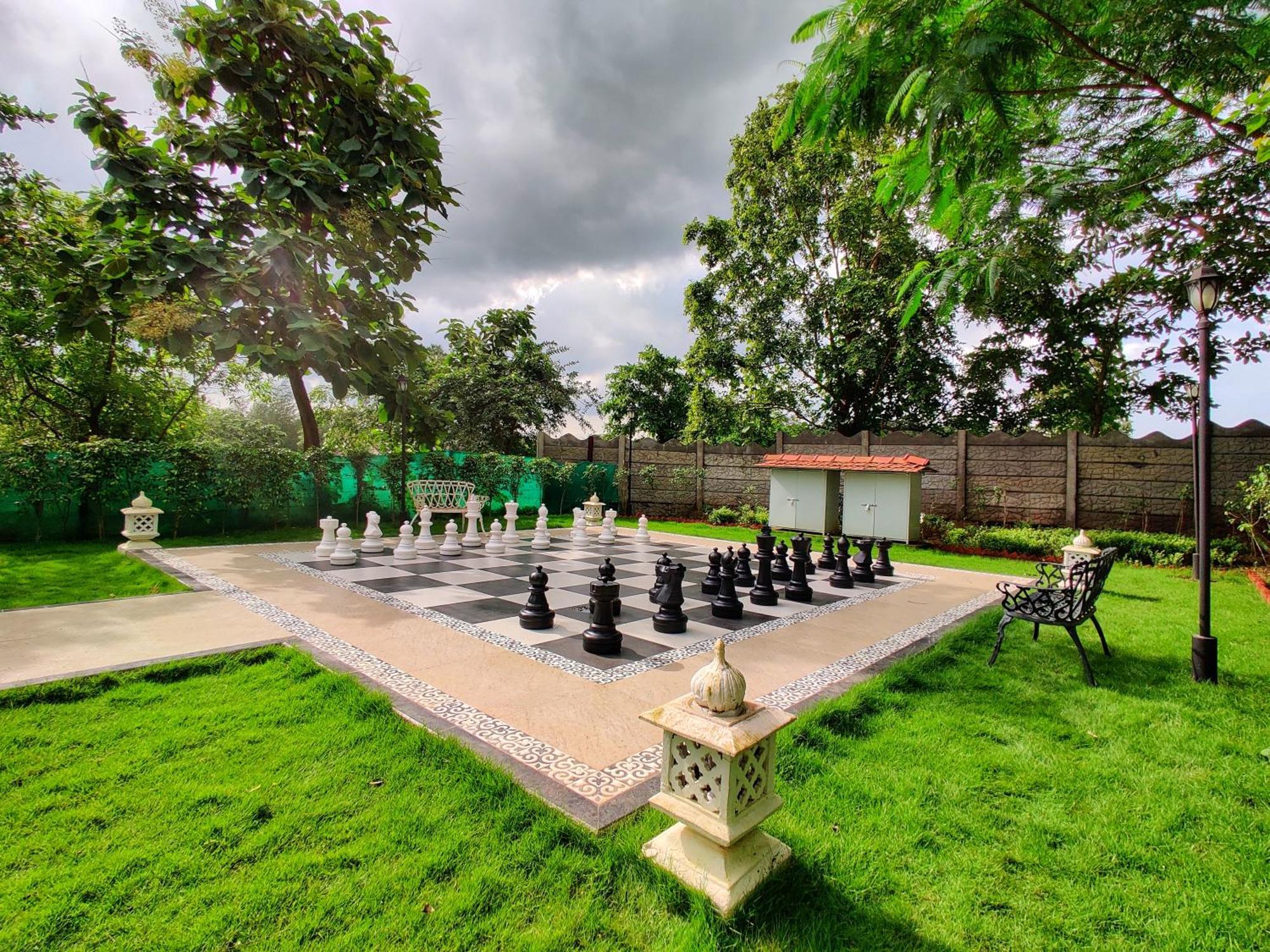 Pushpam Sanskruti Resort Karjat - A Pure Veg Resort Dhamni Dış mekan fotoğraf