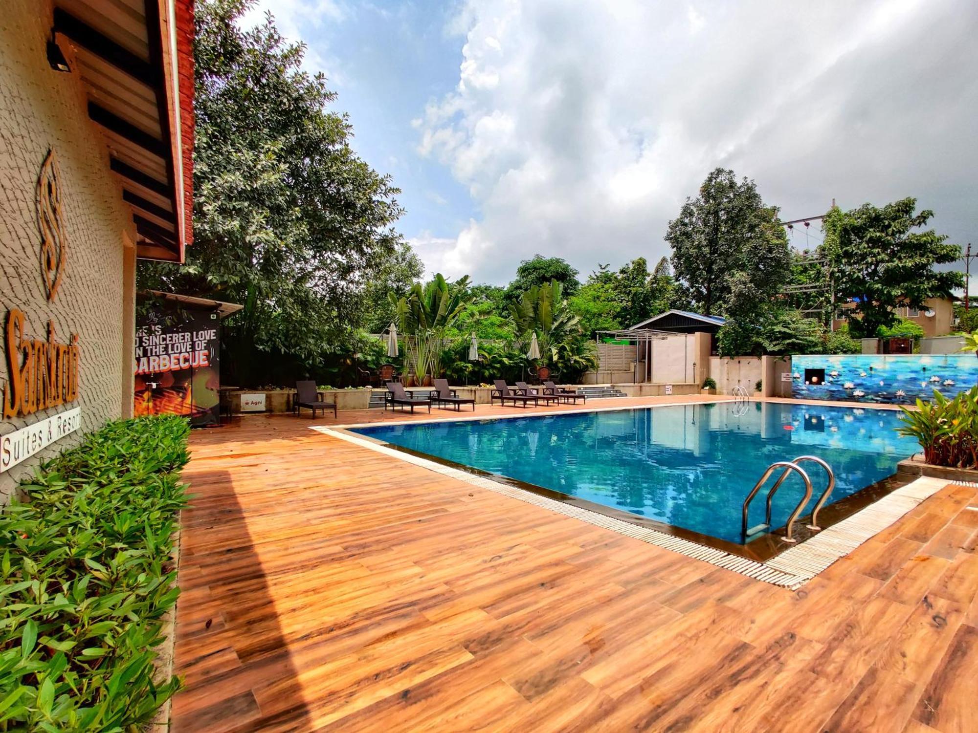 Pushpam Sanskruti Resort Karjat - A Pure Veg Resort Dhamni Dış mekan fotoğraf